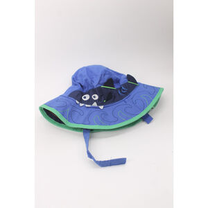 Lizard iguana fun kids bucket sun hat reversible shark